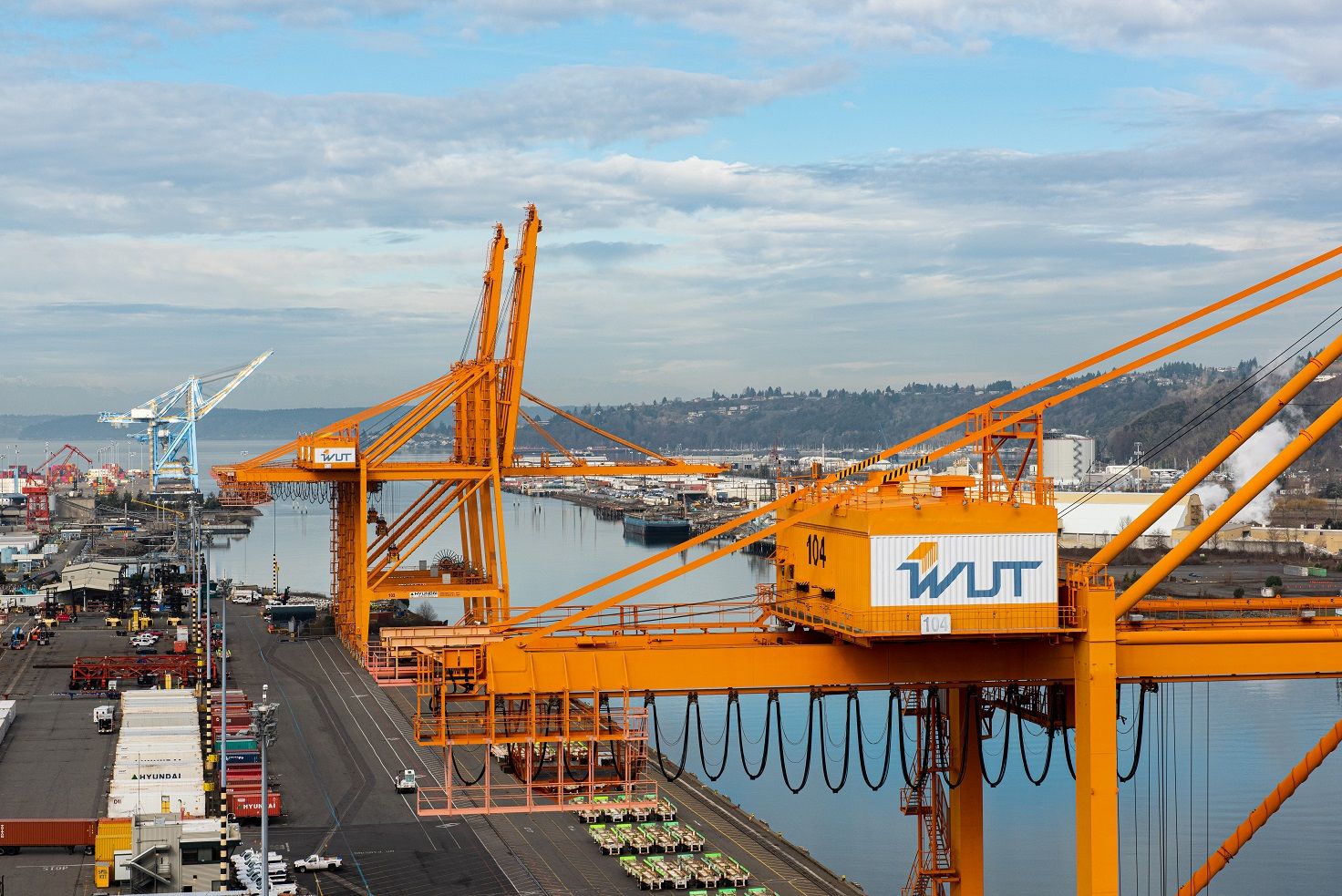 Full view shot of the Washington United Terminal